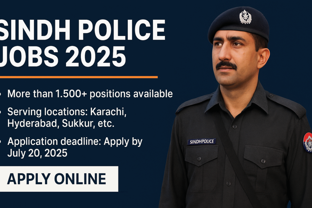 Sindh Police Jobs