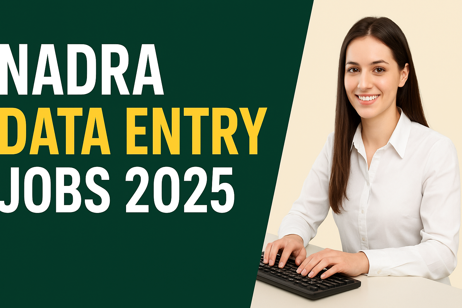 NADRA Data Entry Jobs 2025