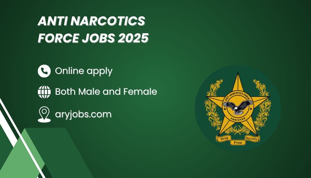 Anti Narcotics Force Jobs 2025