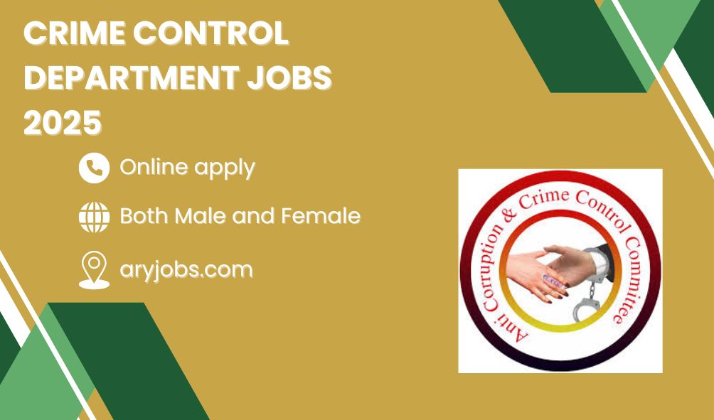 (CCD) Crime Control Department Jobs 2025