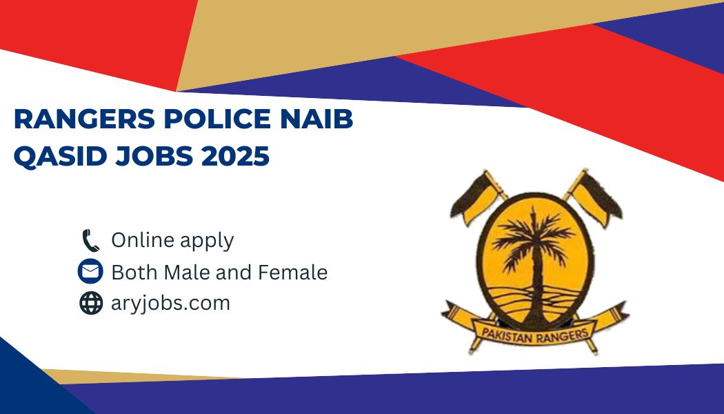 Rangers Police Naib Qasid Jobs 2025