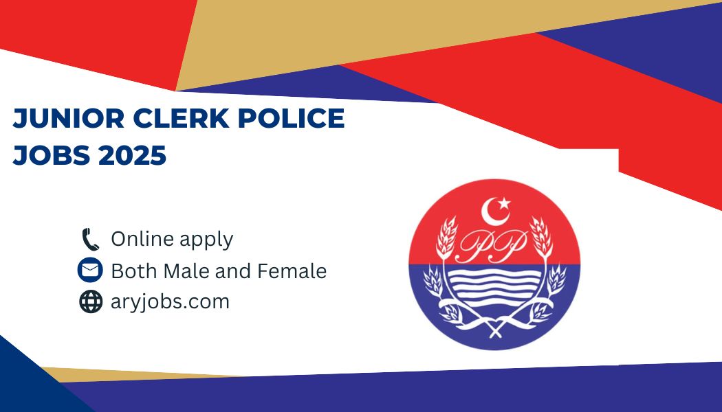 Junior Clerk Police Jobs 2025