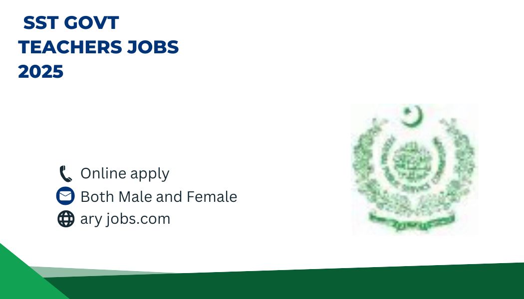 SST Govt Teachers Jobs 2025