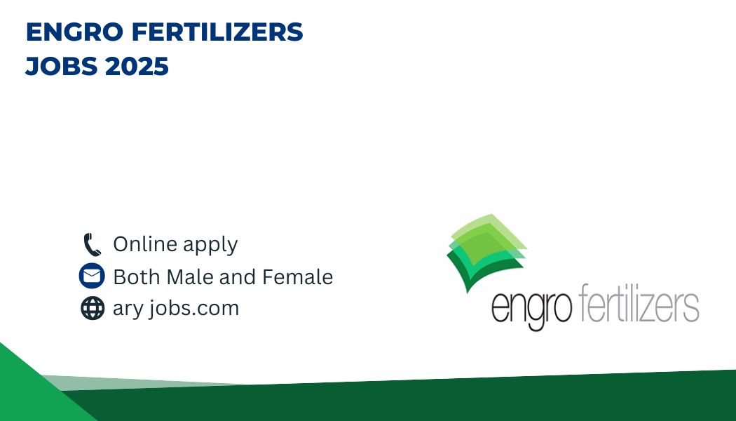 Engro Fertilizers Jobs 2025