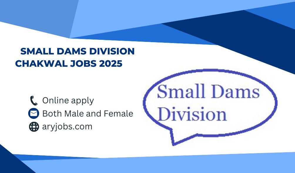 Small Dams Division Chakwal Jobs 2025