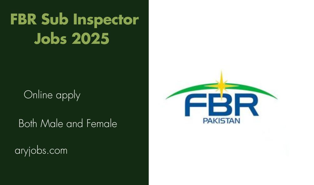FBR Sub Inspector Jobs 2025