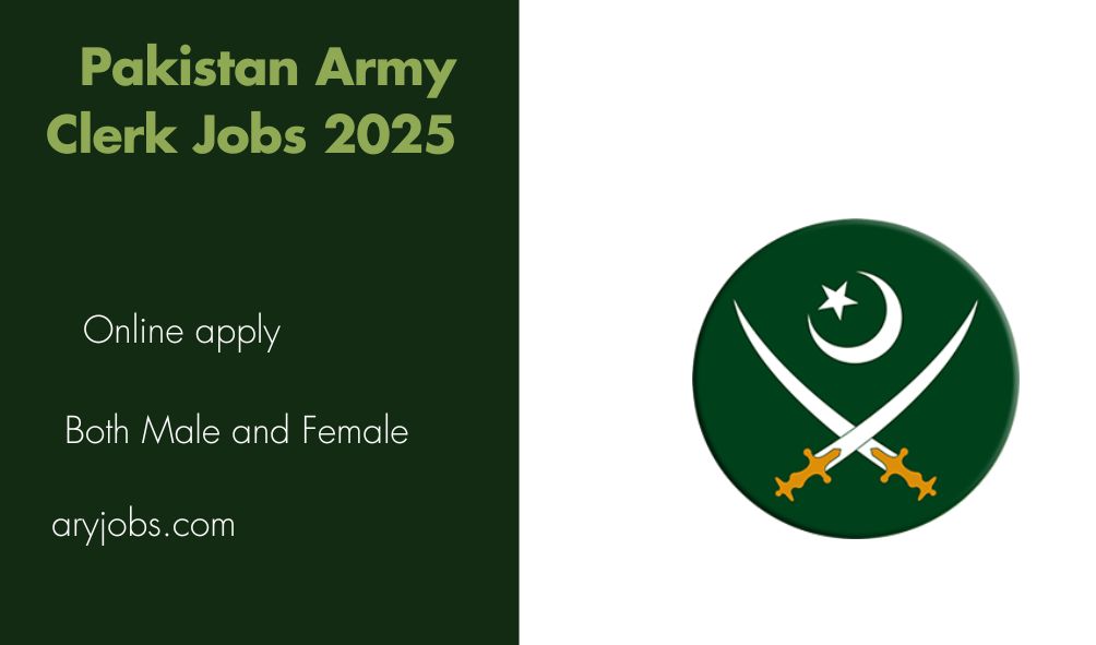 Pakistan Army Clerk Jobs 2025