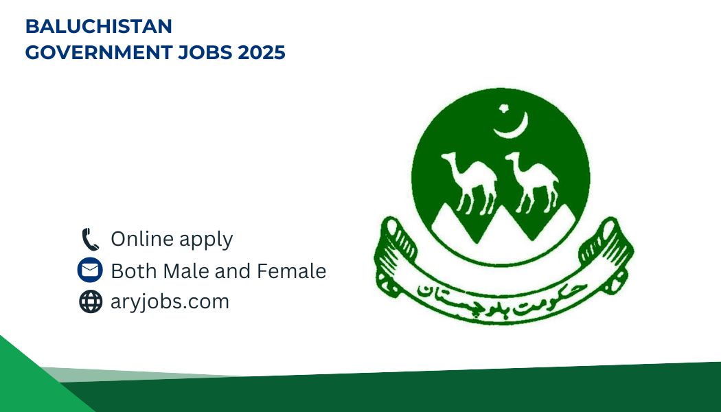 Baluchistan Government Jobs 2025