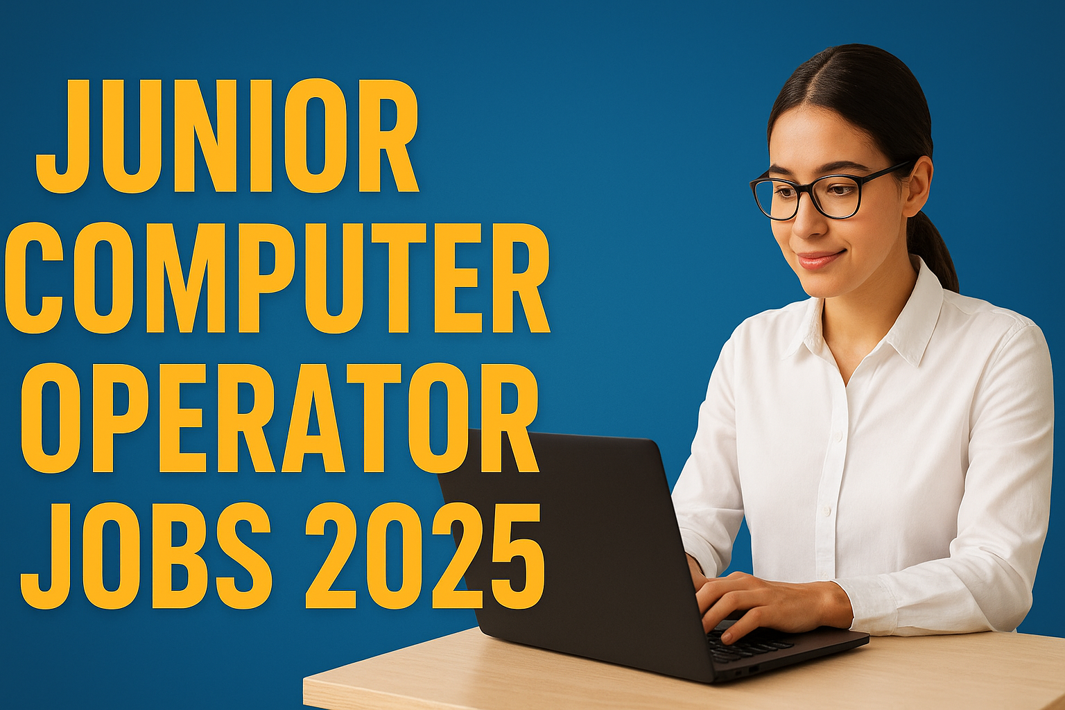 Junior Computer Operator Jobs 2025 Join Now