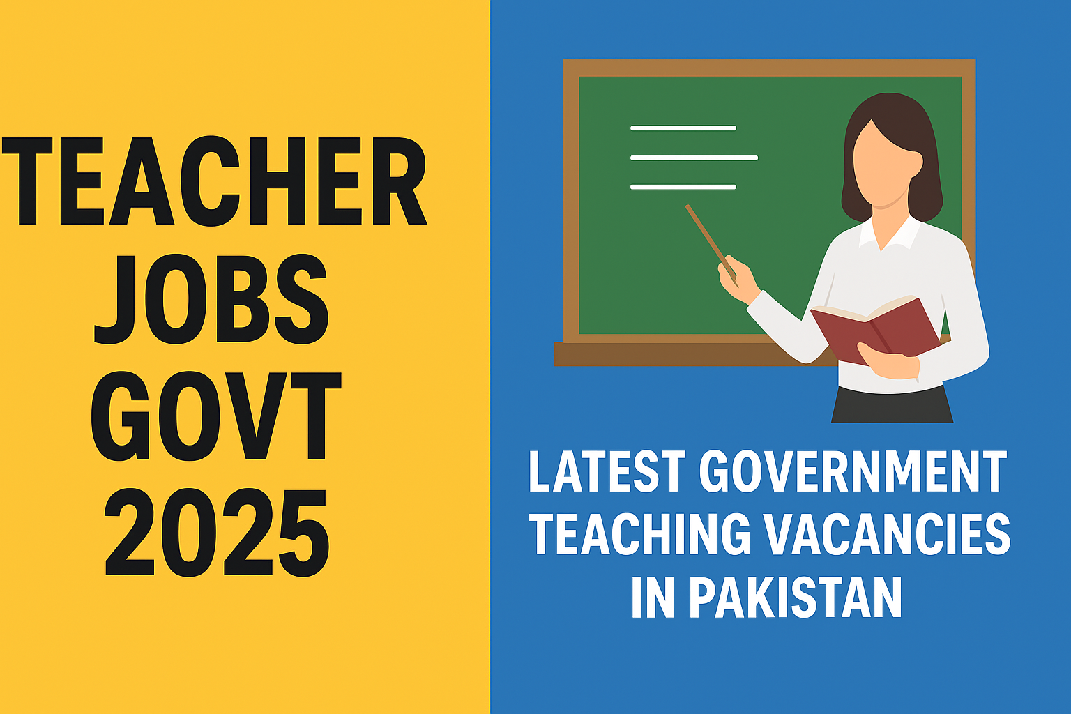 Teacher Jobs Govt 2025 Join Now
