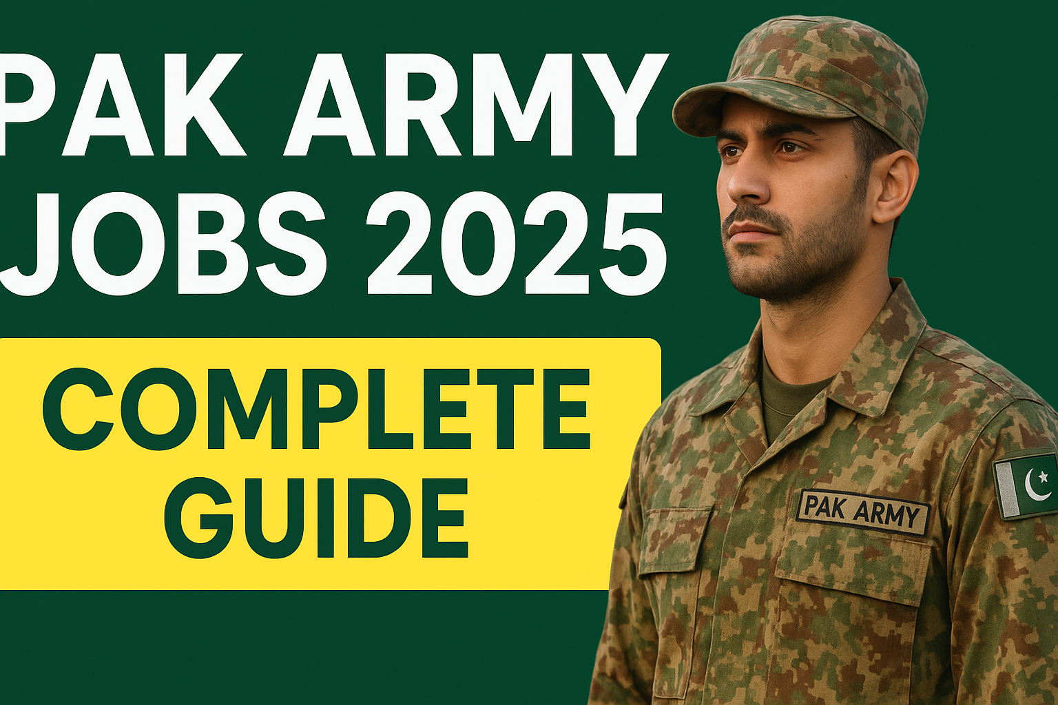 Pak Army Jobs 2025 Join Now