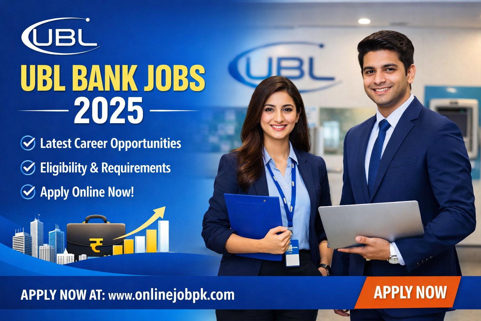 UBL Cash Officer Bank Jobs 2025 Join Now