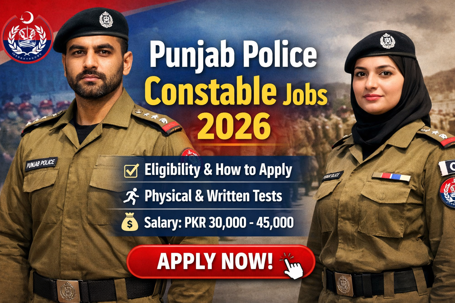 Punjab Police Constable Jobs 2026 Join Now